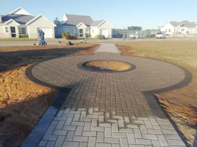 Fynbos Retirement Village Paving Installation 2