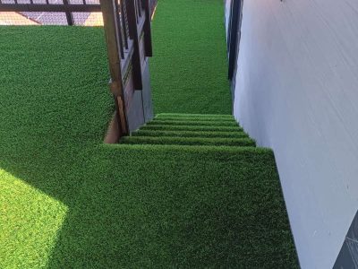 Deck Renovation with Artificial Grass Installation