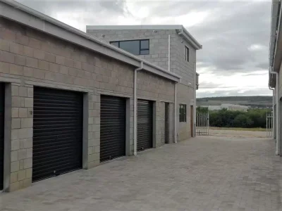 COMMERCIAL OFFICE & STORAGE CONSTRUCTION, PAVING