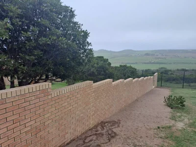 New Boundary Wall Construction, Nu Clear Fence and Paving Installation in Rheebok